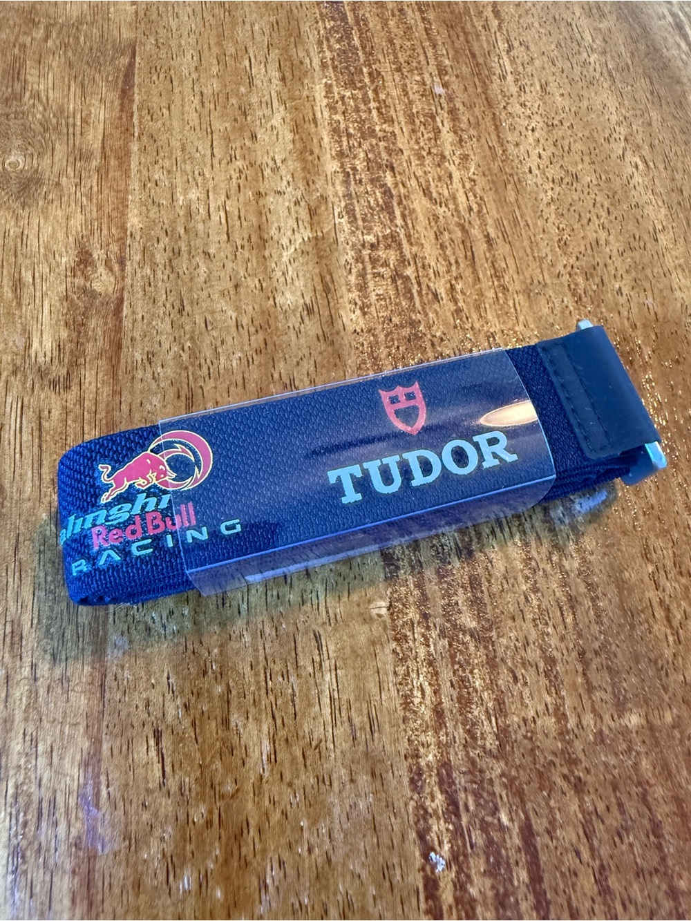 Tudor Red Bull Racing Sail Racing Stretch Belt with Red and White Accents